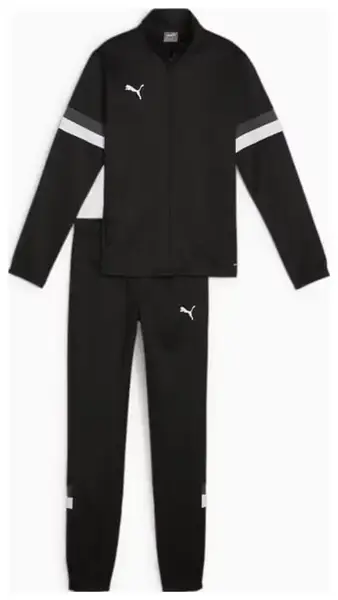 Костюм спортивний Puma teamRISE Tracksuit Jr чорний Діт 128 см купити