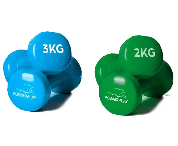 Набор гантелей в кейсе 12 кг. PowerPlay 4118 Fitness Dumbells (2шт.*1кг. 2шт.*2кг. 2шт.*3кг.) купить недорого в Украине, фото 9