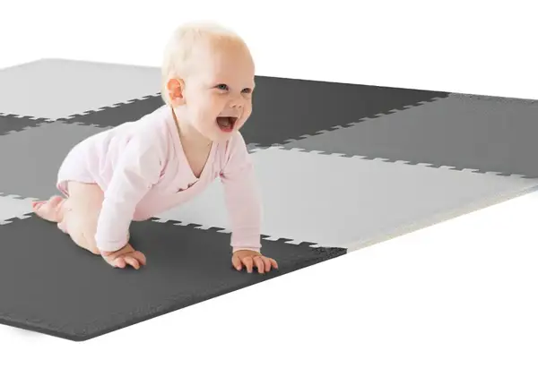 Мат-пазл Hop-Sport EVA 1см HS-A010PM - 9 частей черный/белый/серый купить недорого в Украине, фото 7