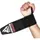 Бинты для запястий (кистовые бинты) RDX W3 Gym Wrist Wraps Full Black