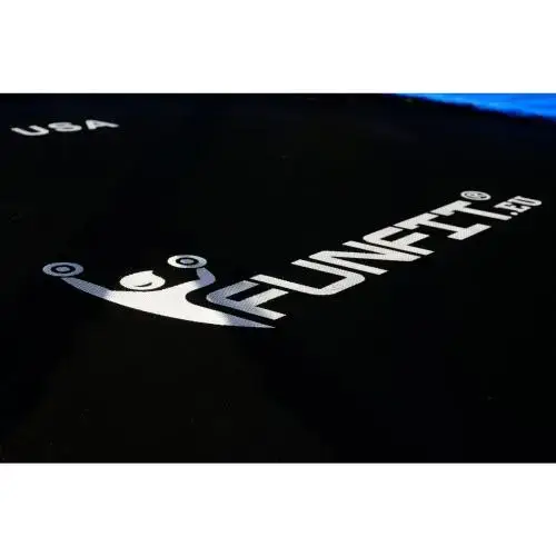 Батут Funfit 8ft (252см) синій з зовнішньою сіткою купити недорого в Україні, фото 4