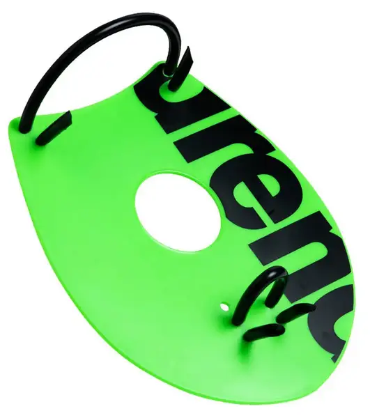 Лопатки для плавання Arena ELITE HAND PADDLE 2 зелений, чорний Уні M купити недорого в Україні, фото 2