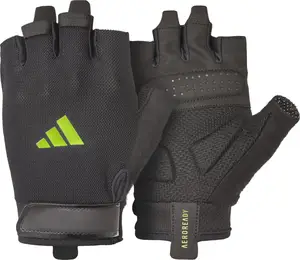 Перчатки для тренинга Adidas Essential Training Gloves черный, зеленый Уни S купить