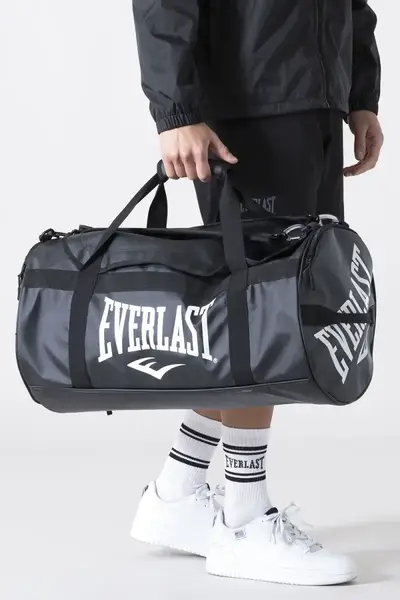 Спортивна сумка Everlast DUFFLE BAG LARGE (LOGO) 60L чорний Уні 32 х 60 х 32 см купити недорого в Україні, фото 5