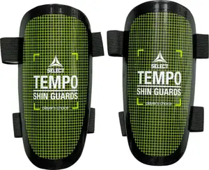 Щитки футбольні SELECT SHIN GUARD TEMPO v25 чорний, зелений Уні S (зріст до 152см) купити