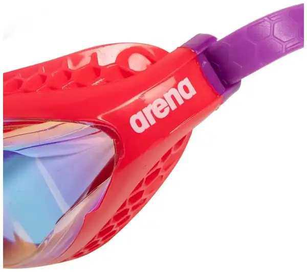 Окуляри для плавання Arena AIR-SPEED MIRROR червоний, фіолетовий Уні OSFM купити недорого в Україні, фото 2