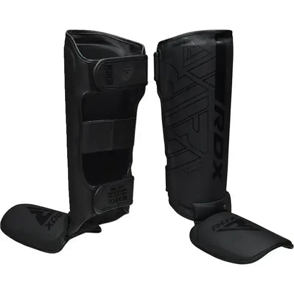 Захист гомілки та стопи RDX F6 KARA Shin Instep Guards Black XL купити недорого в Україні, фото 2