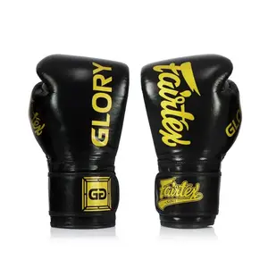 Боксерские перчатки Fairtex BGVG1 Black 16 унций (бинты в комплекте) купить
