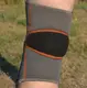 Наколенник MadMax MFA-297 Knee Support with Patella Stabilizer Dark Grey/Orange L купить