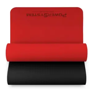 Коврик для йоги и фитнеса Power System PS-4060 TPE Yoga Mat Premium Red (183х61х0.6) купить