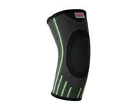 Компрессионный налокотник MadMax MFA-283 3D Compressive elbow support Dark grey/Neon green (1шт.) M купить