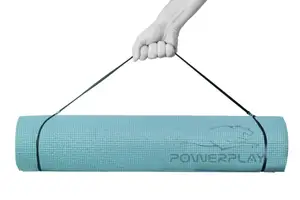 Килимок для йоги та фітнесу PowerPlay 4010 PVC Yoga Mat Зелений (173x61x0.6) купити
