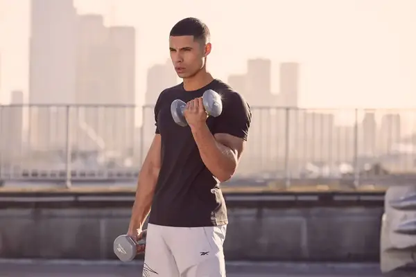 Гантели Reebok Dumbbells серый Уни 5 кг купить недорого в Украине, фото 5