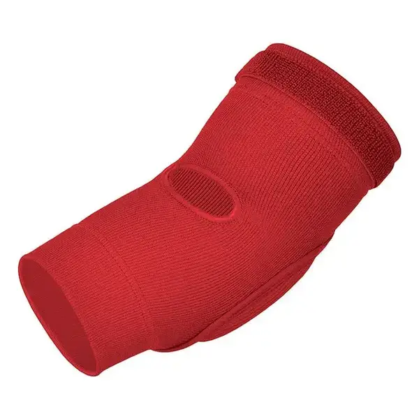 Налокотники спортивные RDX Hosiery Elbow Foam Red/White M купить недорого в Украине, фото 4