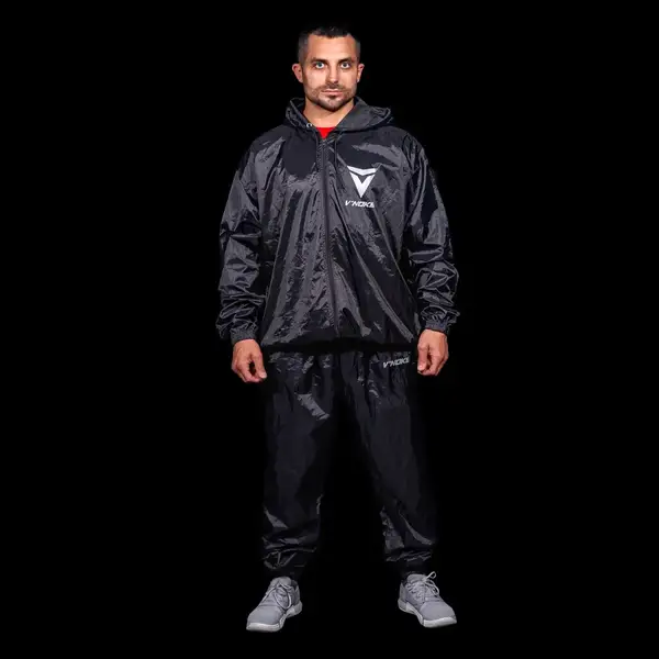 Костюм для схуднення з капюшоном V`Noks Scath Grey L/XL купити недорого в Україні, фото 3