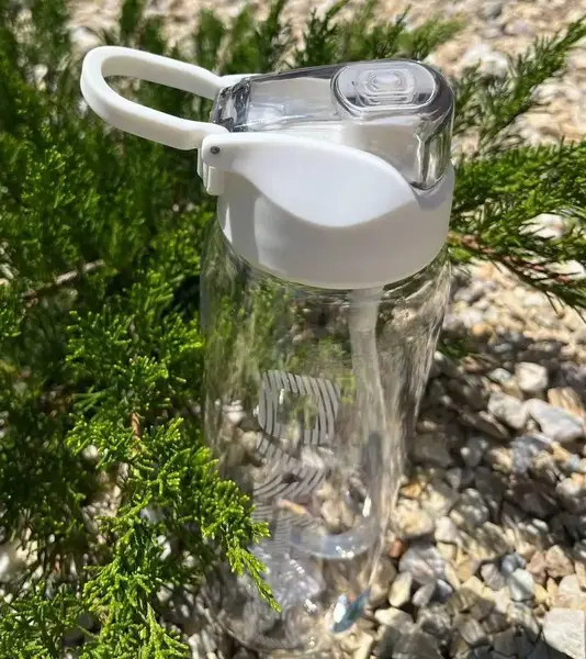 Пляшка для води CASNO 1000 мл KXN-1258 Біла купити недорого в Україні, фото 5