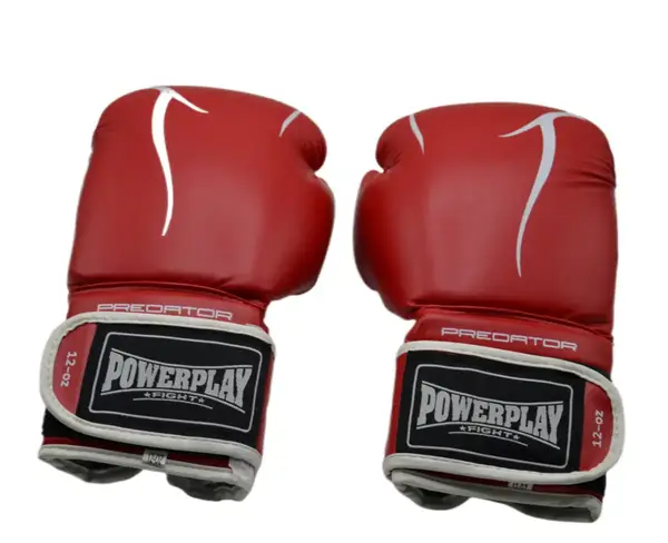 Боксерські рукавиці PowerPlay 3018 Jaguar Червоні 16 унцій купити недорого в Україні, фото 8