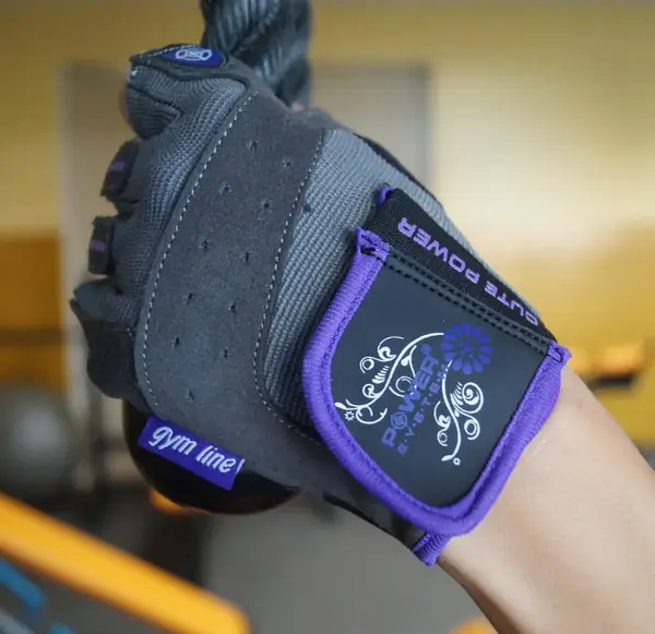 Перчатки для фитнеса Power System PS-2560 Cute Power женские Purple XS купить недорого в Украине, фото 8