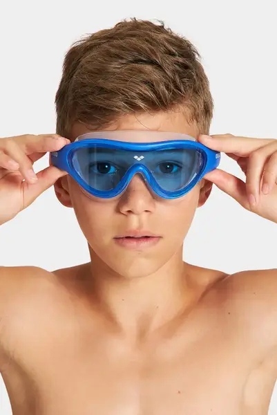 Очки для плавания Arena THE ONE MASK JR синий, оранжевый Дет OFSM купить недорого в Украине, фото 8
