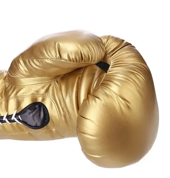 Сувенірна боксерська рукавичка Promo ліва | STD | STD | золота | ADIDAS ADIJBG01 купити недорого в Україні, фото 3