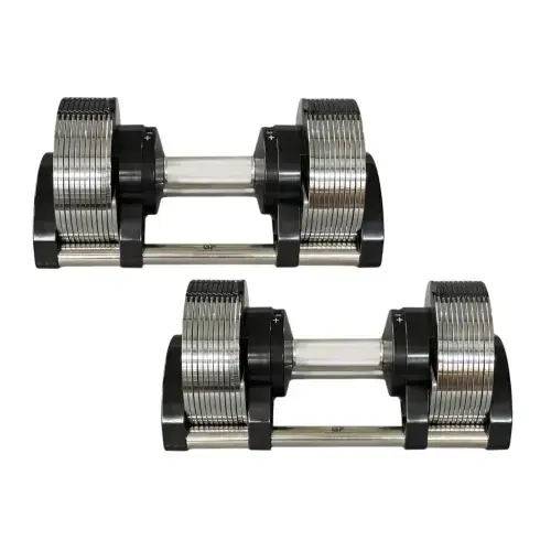 Гантелі набірні 3-20 кг Generation Fitness GF3-20kg (хром) - пара купити