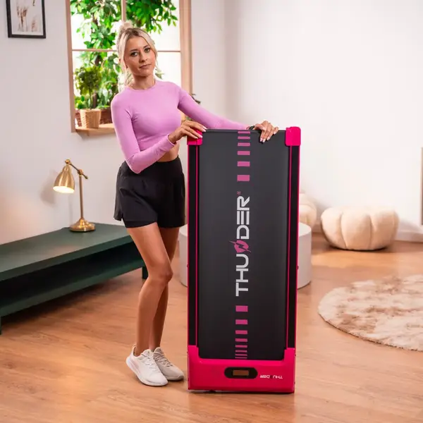 Беговая электрическая дорожка THUNDER IDEA-PINK купить недорого в Украине, фото 5