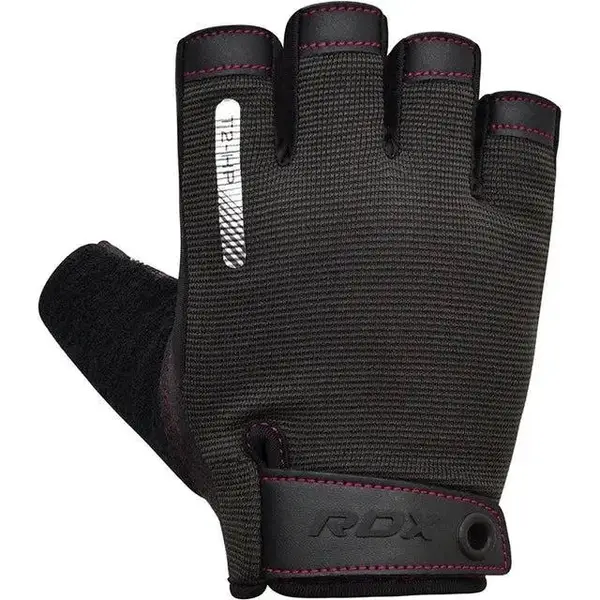 Перчатки для фитнеса RDX T2 Half Pink S купить недорого в Украине, фото 2