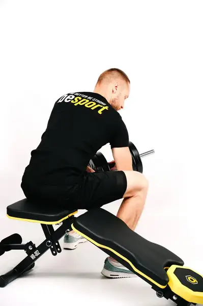 Набор Besport PowerPro гантели 2х21кг со скамьей WB-002 купить недорого в Украине, фото 9