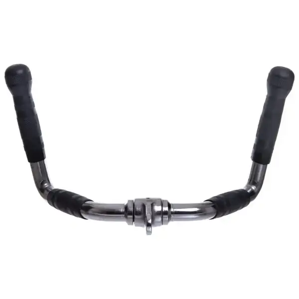 Ручка для тяги York Fitness многофункциональная с резиновыми рукоятками, хром. купить недорого в Украине, фото 5