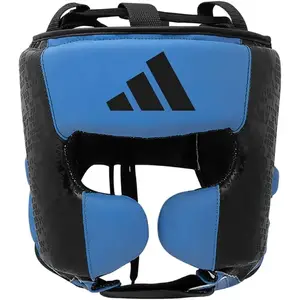 Шолом боксерський Adidas Combat 50 L | чорно/синій | Обхват голови 58-61 см | ADIC50HG ADIDAS купити