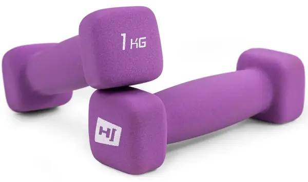 Набор гантелей неопреновых квадратных Hop-Sport HS-V010DS 2х1 кг купить