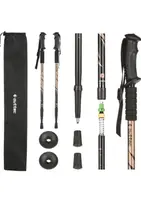 Трекінгові палиці Outtec алюмінієві 3-х секційні 65-135см Anti-shock купити