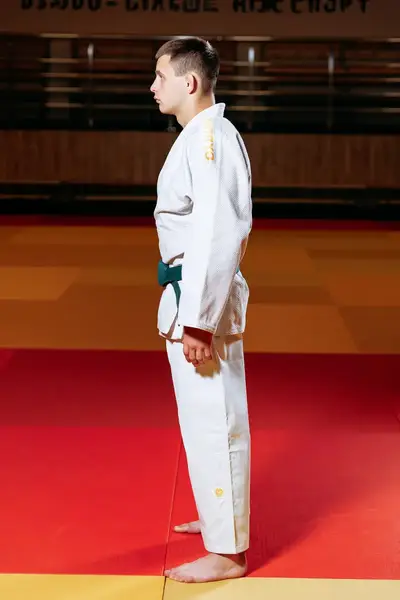 Кімоно для дзюдо біле, TM "Kintayo" Wazari, 150 зріст, щільність 650 гр/м.кв. купити недорого в Україні, фото 2