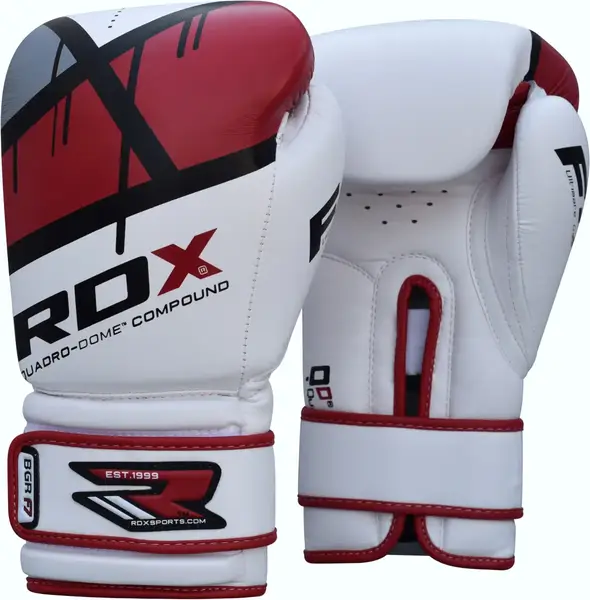 Боксерські рукавички RDX Rex Leather Red 16 ун. купити