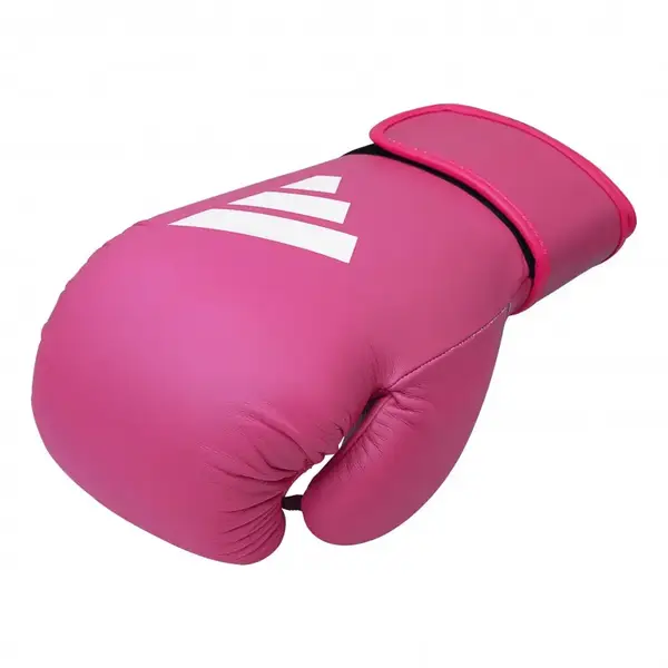 Боксерські рукавички Adidas "Speed 50" рожево/білий | 10 унцій | ADIDAS ADISBG50 купити недорого в Україні, фото 3