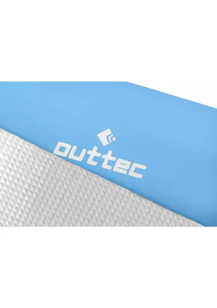 Коврик туристический фольгированный Outtec EVA 1см голубой купить недорого в Украине, фото 5