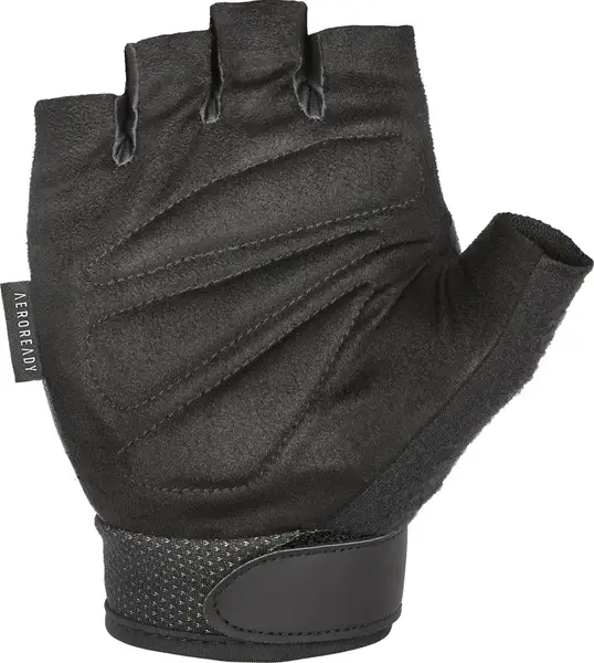 Перчатки для тренинга Adidas Essential Adjustable Gloves черный, зеленый Уни M купить недорого в Украине, фото 2