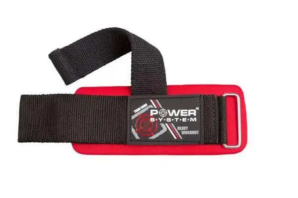 Лямки для тяги з валіком Power System PS-3350 Power Pin Black/Red купити недорого в Україні, фото 3