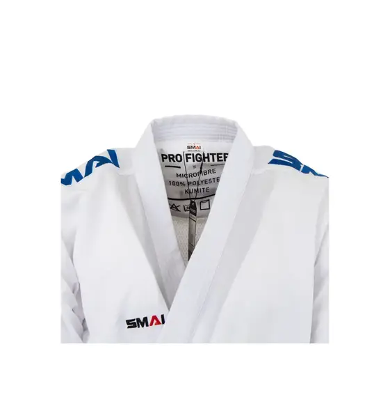 Комплект кімоно (2 куртки та 1 штани) SMAI Pro Fighter Kumite WKF Approved | Білий | AS-054PACK | 180 | Великоміри купити недорого в Україні, фото 5