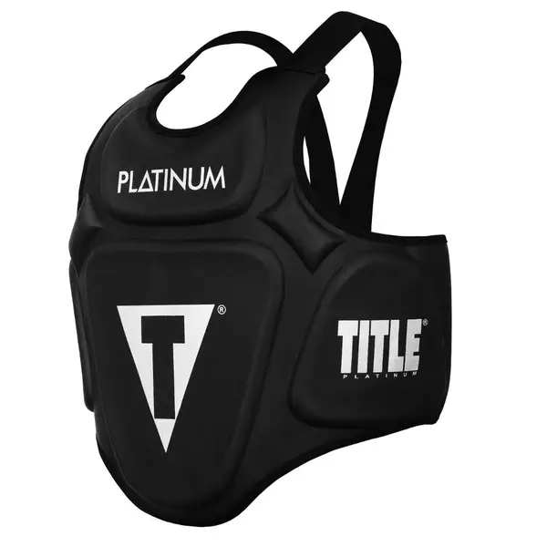Защитный жилет тренера TITLE Platinum Prolific Body Protector Black купить