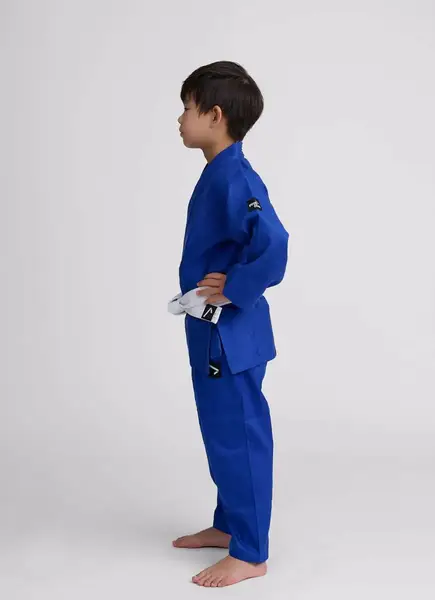 Синее детское кимоно для дзюдо IPPON GEAR FUTURE 2, 150 см купить недорого в Украине, фото 3