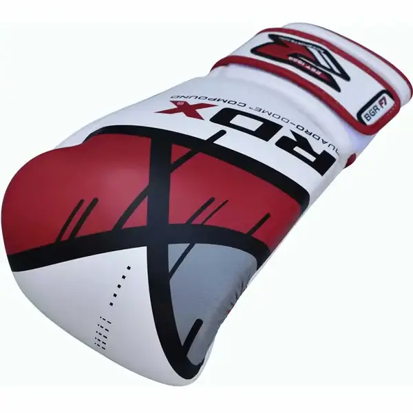 Боксерські рукавички RDX Rex Leather Red 10 ун. купити недорого в Україні, фото 2