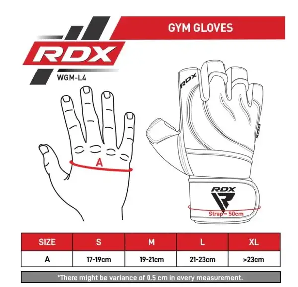 Перчатки для фитнеса RDX L4 Micro Gray/Black L купить недорого в Украине, фото 8