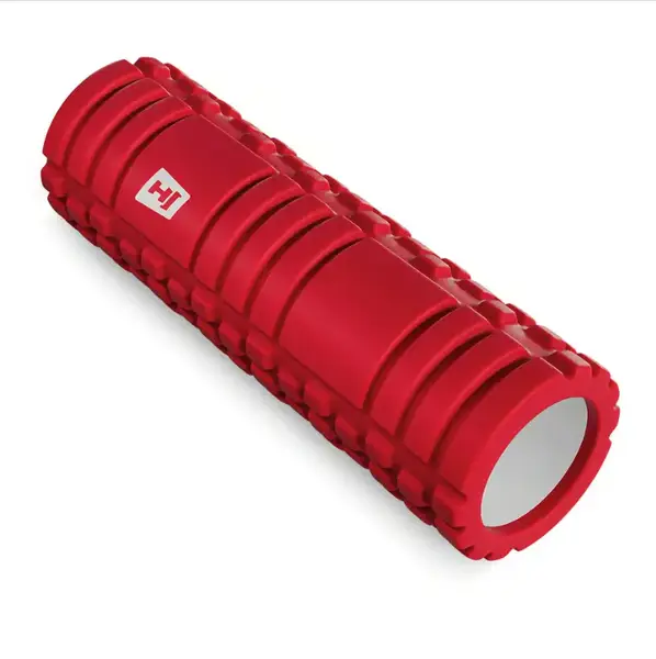 Роллер масажер (валик, ролик) Hop-Sport EVA 45см червоний купити недорого в Україні, фото 10