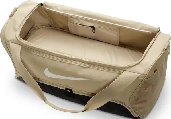 Сумка Nike NK BRSLA M DUFF - 9.5 60L бежевий, чорний Уні 64 х 30 х 30 см купити недорого в Україні, фото 3