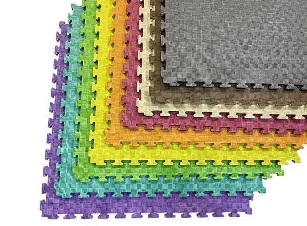 Татамі мат EVA 20 мм 1х1м Фіолетово-Зелений купити недорого в Україні, фото 9