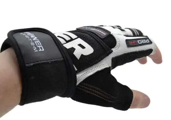 Перчатки для фитнеса Power System PS-2700 No Compromise Black/White M купить недорого в Украине, фото 2
