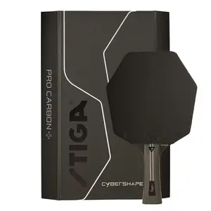 Ракетка для настольного тенниса Stiga Pro Carbon Plus Cybershape 5 Star FL (1215-0401-35) купить