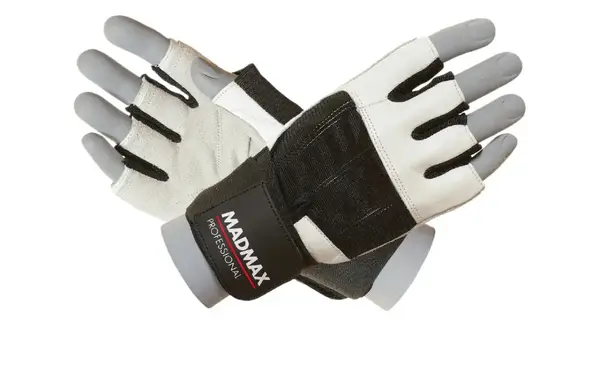 Рукавички для фітнесу MadMax MFG-269 Professional White S купити