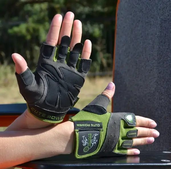 Перчатки для фитнеса Power System PS-2560 Cute Power женские Green S купить недорого в Украине, фото 7